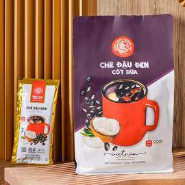 Chè đậu đen cốt dừa Rồng Vàng Hoàng Gia