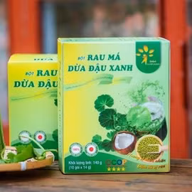 Bột rau má dừa đậu xanh Dalat Ichifoods 