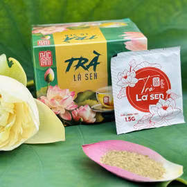 Trà lá sen túi lọc Phúc An Farm