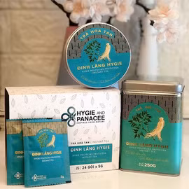 Trà hòa tan đinh lăng Hygie