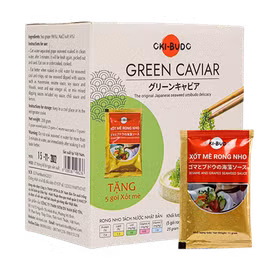 Rong nho tách nước và xốt mè rong nho