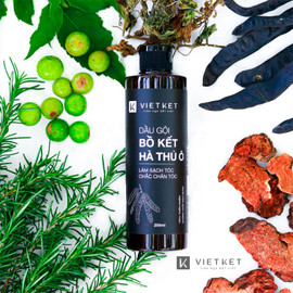 Dầu gội đầu bồ kết-hà thủ ô