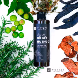 Dầu gội đầu bồ kết-hà thủ ô