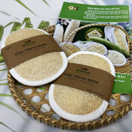 Bông tắm xơ mướp