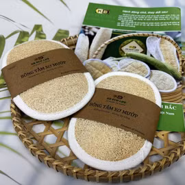 Bông tắm xơ mướp