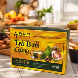 Trà bưởi gừng