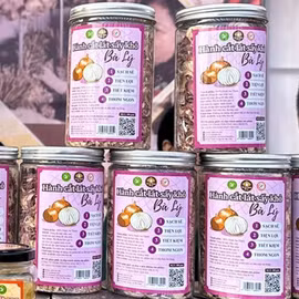 Hành cắt lát sấy khô bà Lý