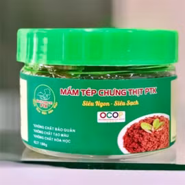 Mắm tép chưng thịt PTK