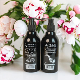 Bộ dầu gội-xả tỏi đen