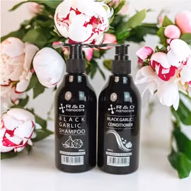 Bộ dầu gội-xả tỏi đen