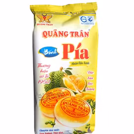 Bánh pía nhân đậu xanh Quãng Trân