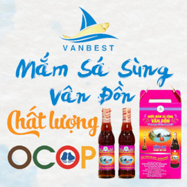 Nước mắm Sá sùng Vân Đồn 40N Hồng 700ml