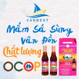 Nước mắm Sá sùng Vân Đồn 40N Hồng 700ml