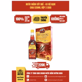 Nước mắm cốt Huỳnh Khoa 43 độ đạm