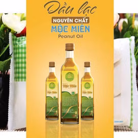 Dầu lạc Mộc Miên