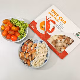 Thịt cua sinh thái