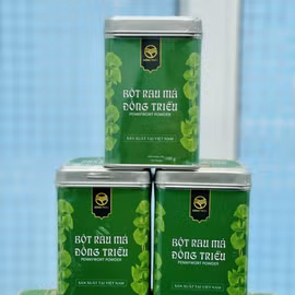 Bột rau má Đông Triều