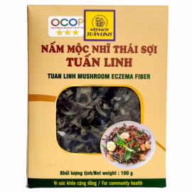 Nấm mộc nhĩ thái sợi Tuấn Linh (100g)