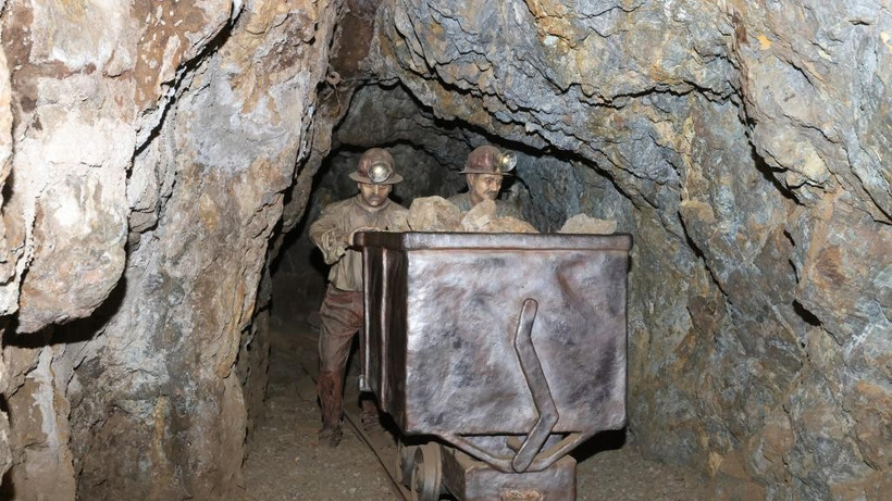 Mỏ khai thác bạc El Eden ở Zacatecas, bang Zacatecas, Mexico. (Ảnh: Tân hoa xã)