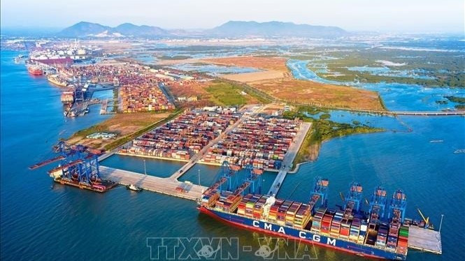 Cảng quốc tế Gemalink. (Ảnh minh họa: HỒNG ĐẠT/TTXVN)