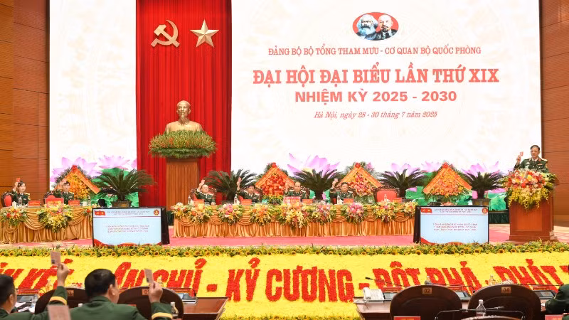 Quang cảnh đại hội. (Ảnh: THẾ ĐẠI)