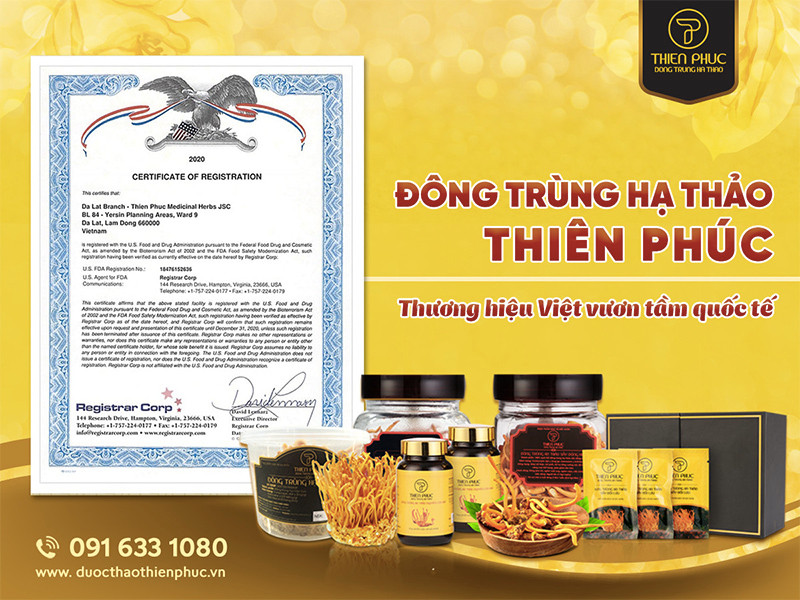Đông trùng hạ thảo Thiên Phúc