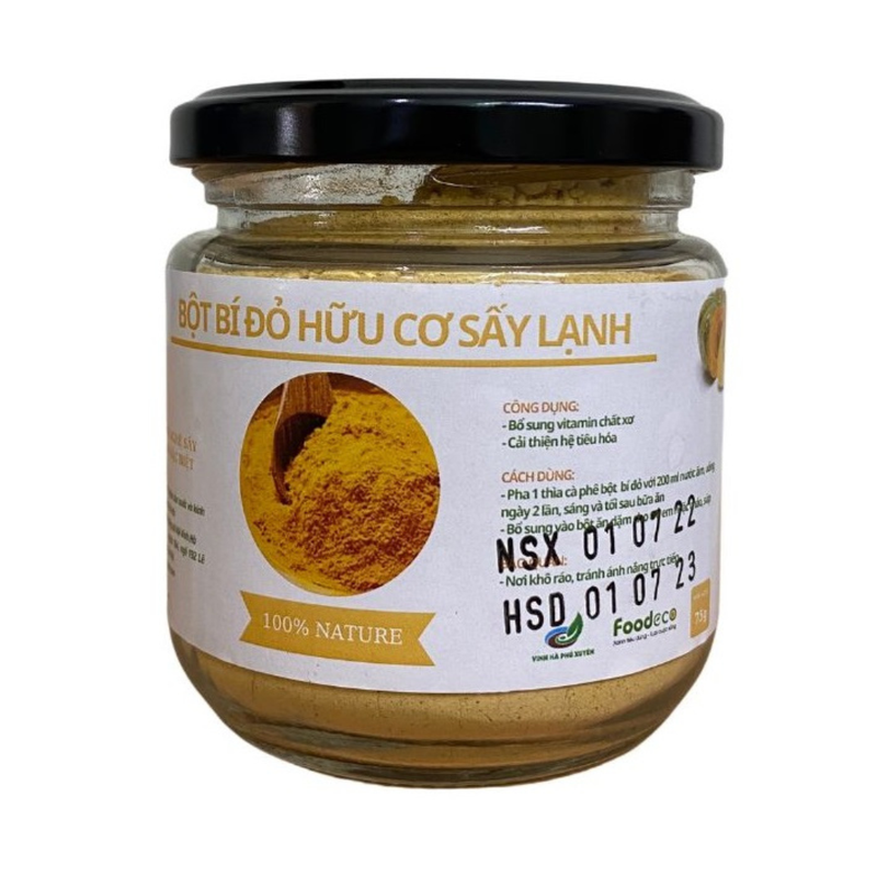 Bột bí đỏ