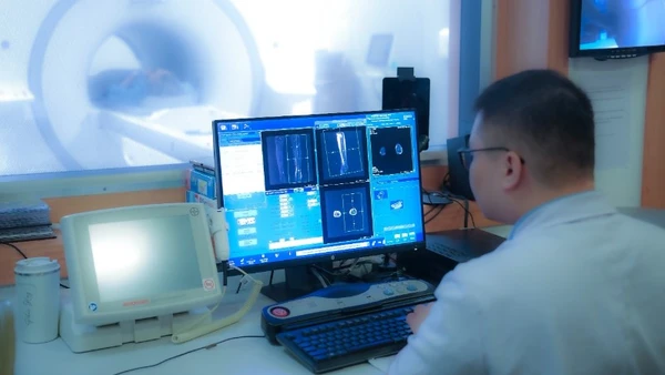 Ứng dụng khoa học-công nghệ trong y tế là một trong sáu ưu tiên trọng tâm mà Bệnh viện Bạch Mai đang triển khai. (Ảnh: Thế Anh)