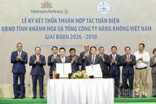 Vietnam Airlines và Khánh Hòa ký thỏa thuận hợp tác phát triển du lịch-đầu tư-thương mại giai đoạn 2026-2030.