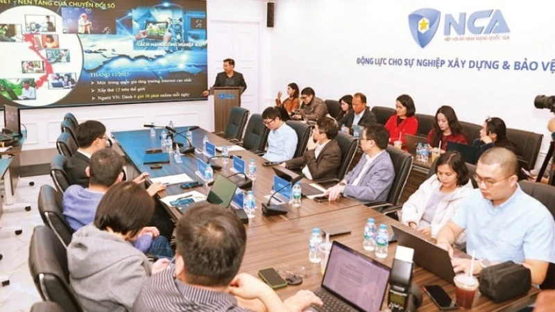 Tọa đàm “Bảo vệ dữ liệu cá nhân-quyền và trách nhiệm” do Hiệp hội An ninh mạng quốc gia chủ trì, diễn ra vào ngày 31/12/2025. (Ảnh: LÊ LÂM)