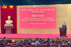 Quang cảnh hội nghị.