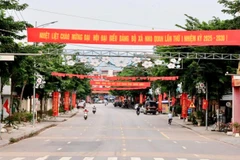 Nho Quan phấn đấu 100% đường giao thông xã được cứng hóa, trong đó có 50% trải thảm nhựa, 80% có hệ thống đèn chiếu sáng.
