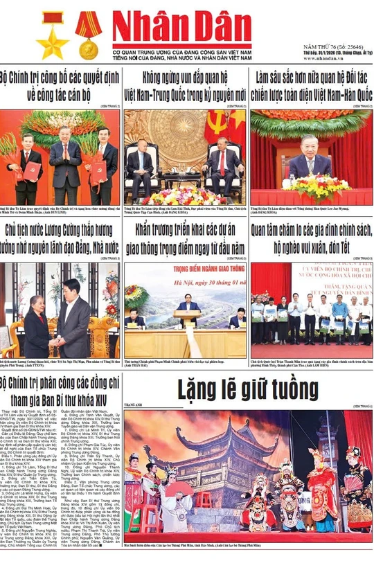 Báo Nhân Dân số 25646