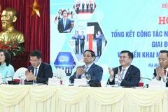 Thủ tướng Chính phủ Phạm Minh Chính dự Hội nghị tổng kết công tác ngành công thương năm 2025, triển khai nhiệm vụ năm 2026. (Ảnh: TRẦN HẢI)