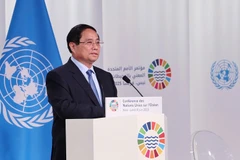 Thủ tướng tái khẳng định quan điểm của ASEAN đề cao các giá trị của Công ước Liên hợp quốc về Luật biển năm 1982 là khuôn khổ pháp lý toàn diện điều chỉnh tất cả các hoạt động trên biển và đại dương. (Ảnh: VGP/Nhật Bắc)