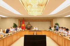 Quang cảnh cuộc họp. (Ảnh: baochinhphu.vn)