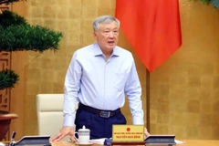 Phó Thủ tướng Thường trực Chính phủ Nguyễn Hòa Bình phát biểu ý kiến tại cuộc họp. (Ảnh: VGP)