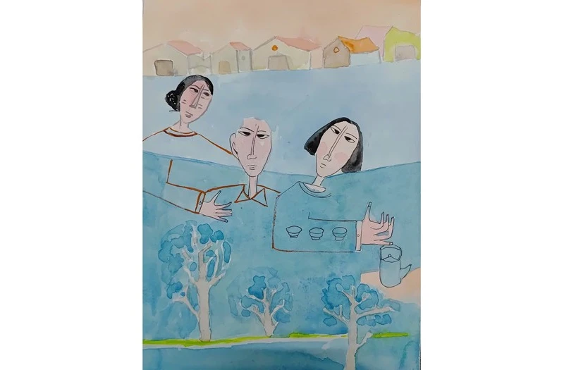 Minh họa VĂN HỌC