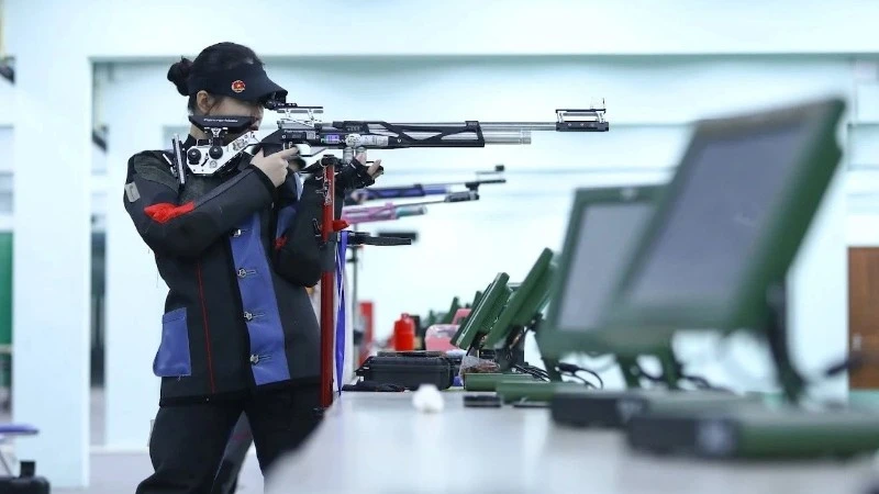 Đội tuyển bắn súng Việt Nam tự tin trước ngày tranh tài tại SEA Games 33.
