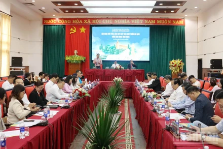 Quang cảnh hội nghị.