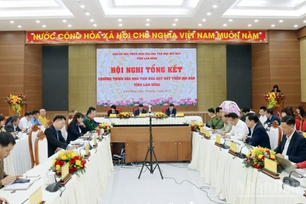 Quang cảnh hội nghị.