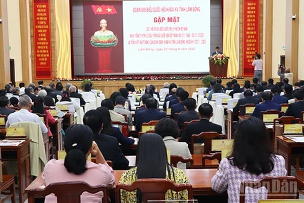 Quang cảnh buổi gặp mặt.