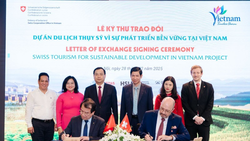 Lễ ký kết Thư trao đổi, khẳng định cam kết cung cấp và tiếp nhận vốn hỗ trợ phát triển chính thức (ODA) không hoàn lại, đánh dấu khởi đầu chính thức của dự án. 