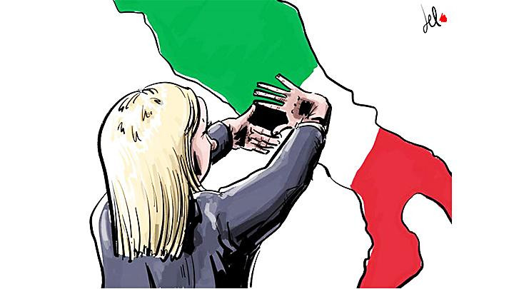 Biếm họa: EMANUELE DEL ROSSO