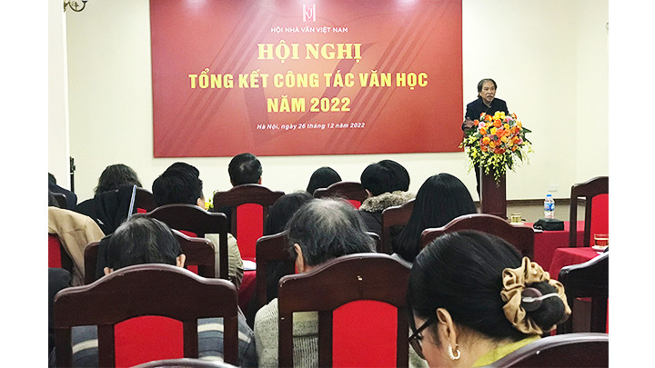 Hội nghị tổng kết công tác văn học năm 2022.