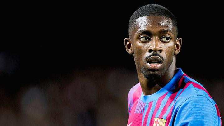 Dembele tập cùng Barca