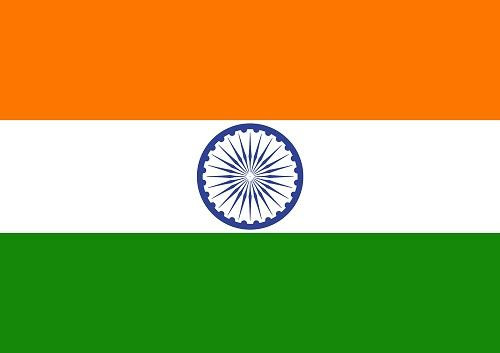 Quốc kỳ nước Cộng hòa Ấn Độ.