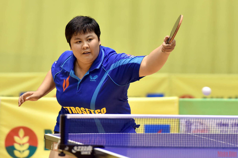 Thống trị tại nội dung đơn nữ, Mai Hoàng Mỹ Trang (TP Hồ Chí Minh) lần thứ 10 giành ngôi vô địch quốc gia trong 12 năm.