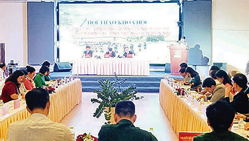 Quang cảnh hội thảo.