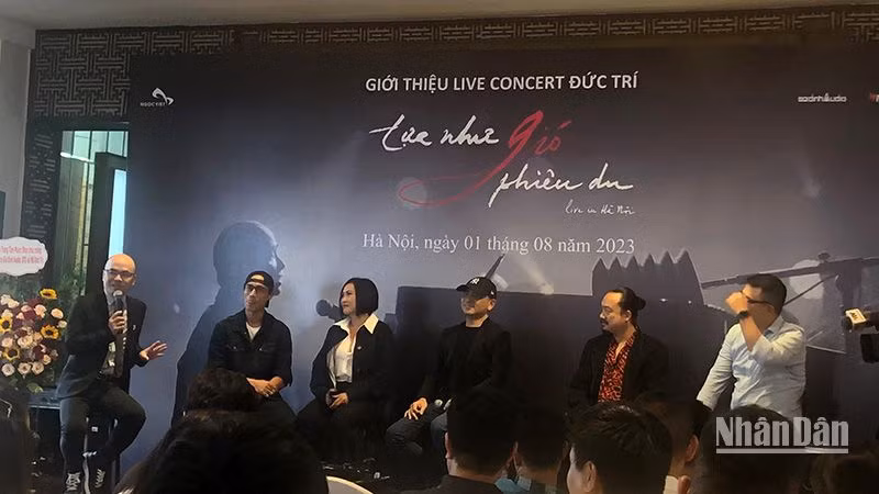 Các ca sĩ Phương Thanh, Phạm Anh Khoa có mặt trong concert của nhạc sĩ Đức Trí.